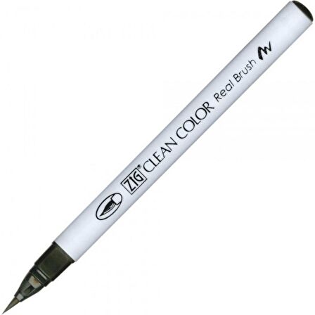 Zig Rb-6000At Clean Color Real Brush Pen Dark Gray 095