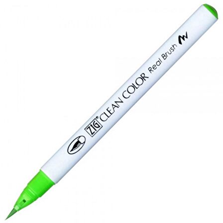 Zig Rb-6000At Clean Color Real Brush Pen Flourescent Green 004