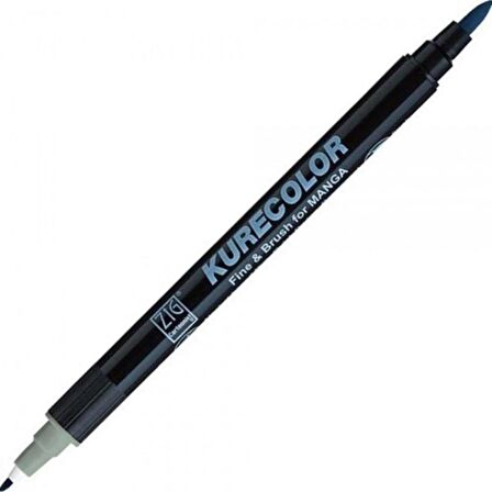 Zig Kurecolor Fine & Brush for Manga - Green Gray 3 844