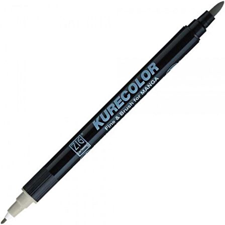 Zig Kurecolor Fine & Brush for Manga - Warm Gray 3 W03