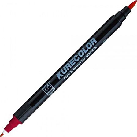 Zig Kurecolor Fine & Brush for Manga - Geranium Red 264