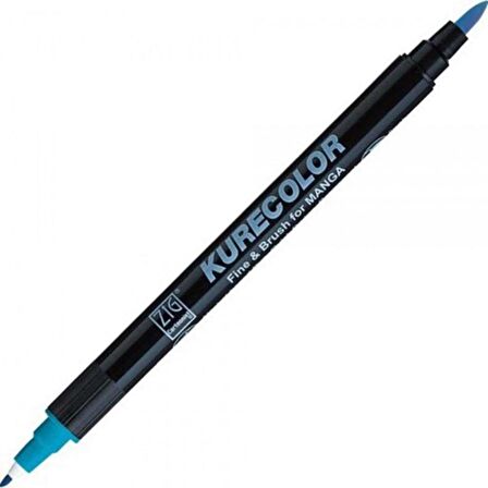 Zig Kurecolor Fine & Brush for Manga - Cobalt Blue 305