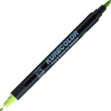Zig Kurecolor Fine & Brush for Manga - Pale Green 502