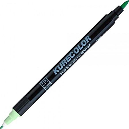 Zig Kurecolor Fine & Brush for Manga - Green Shadov 520