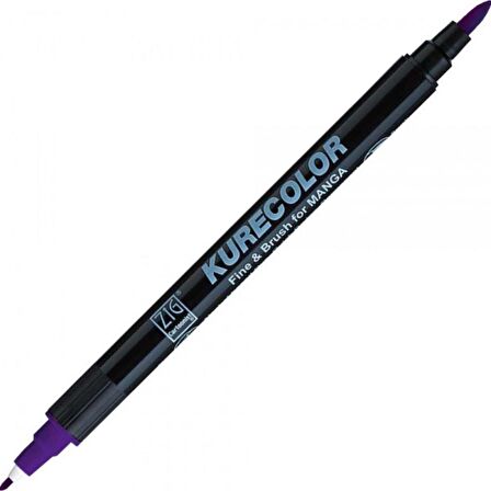 Zig Kurecolor Fine & Brush for Manga - Deep Violet 609
