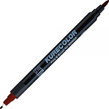 Zig Kurecolor Fine & Brush for Manga - Burnt Sienna 738