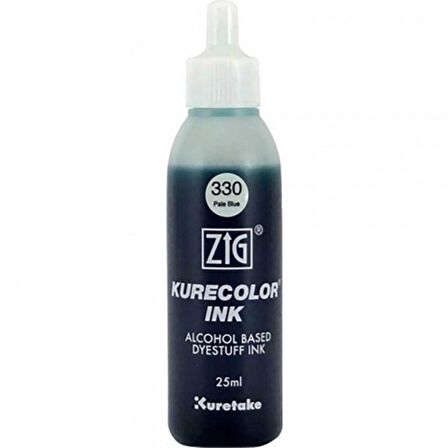 Zig Kurecolor Refill Ink Mürekkep 25ml 330 Pale Blue