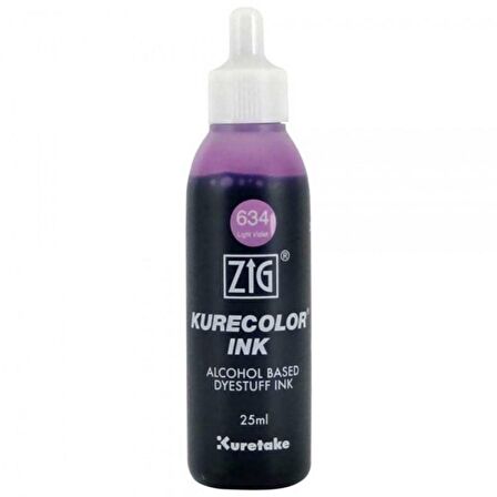 Zig Kurecolor Refill Ink Mürekkep 25ml 634 Light Violet