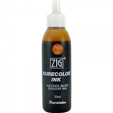 Zig Kurecolor Refill Ink Mürekkep 25ml 793 Light Brown