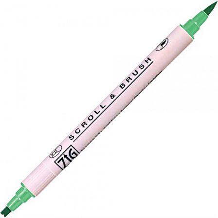 Zig Scroll & Brush Pen Çift Çizgi Kaligrafi Kalemi Clover 405
