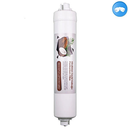 Su Arıtma Cihazı Coconut Eco Post Carbon Tatlandırıcı Filtre