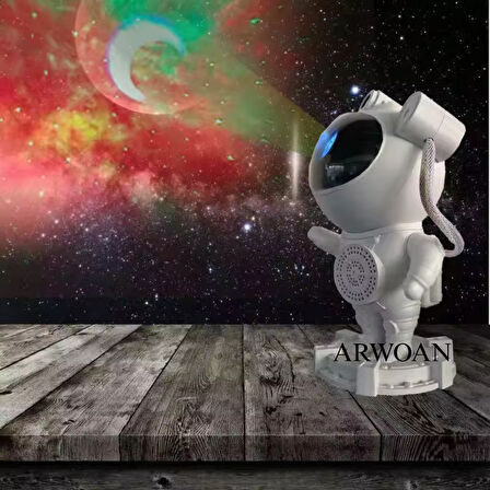 Bluetooth müzik hoparlör yıldız uzay projektör gece lambası çocuklar hediye ev dekor için