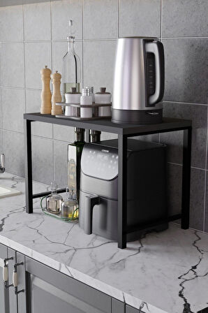 Airfryer Rafı,Mutfak Organizeri, Mikrodalga Dolabı , Tezgah Üstü Fırın Çay ,Kahve ,Baharatlık Standı