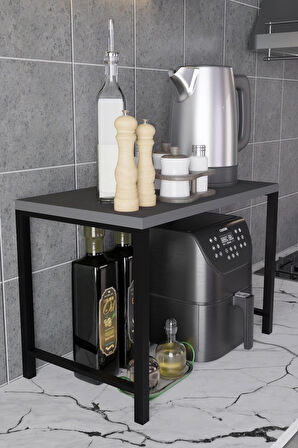 Airfryer Rafı,Mutfak Organizeri, Mikrodalga Dolabı , Tezgah Üstü Fırın Çay ,Kahve ,Baharatlık Standı