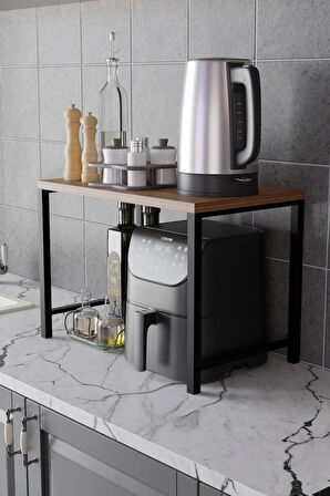 Airfryer Rafı,Mutfak Organizeri, Mikrodalga Dolabı , Tezgah Üstü Fırın Çay ,Kahve ,Baharatlık Standı