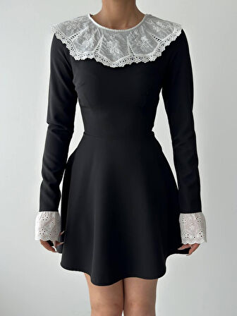 Nord Dantel Yaka Kol Elbise