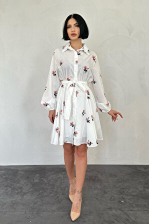 Hardal Brode Mendilli Elbise