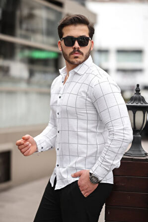 Erkek Kare Desenli Gömlek