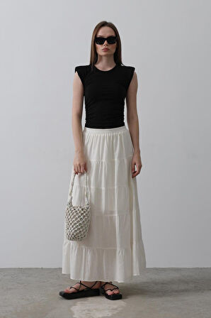 KAT KAT KETEN ETEK - Şeker Pembe