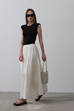 KAT KAT KETEN ETEK - Şeker Pembe