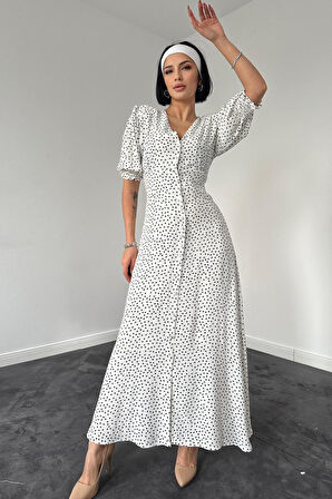 Pembe Arka Ve Bel Ucu Gipeli Elbise