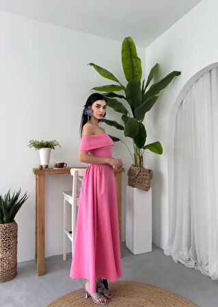 Stars Straplez Elbise