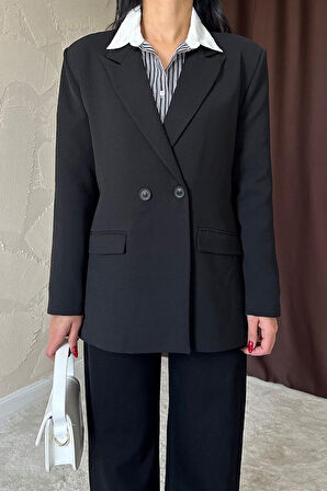 Füme Blazer Ceket
