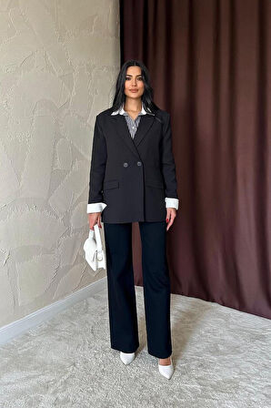 Füme Blazer Ceket