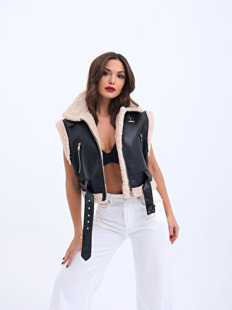 Süzine Cepli Arkası Yırtmaçlı Oversize Gömlek 3420