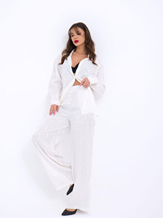 Süzene Nakışlı Ve Gold Düğmeli Elbise 2742