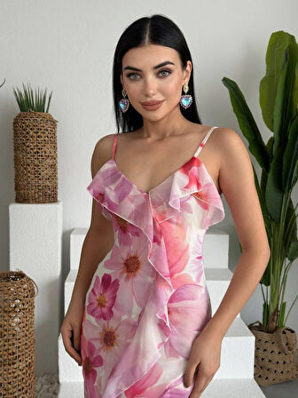 DASE İP ASKILI ELBİSE