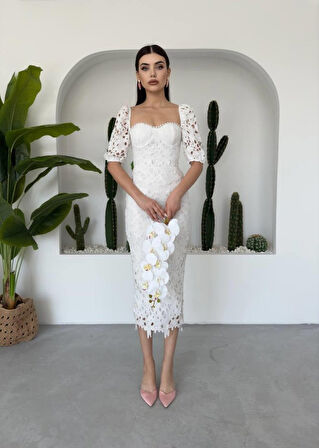 Zarina Dantel Elbise