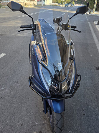 MOTOCAM Arora Safari PRO Siperlik Ön Cam 2023-2025 Model 70cm Şeffaf Renkli 4mm ORİJİNAL BOYLU