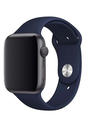 Apple Watch Ultra 44 45 49mm Kordon-dt7 Max-dt8 Max-dt8 Ultra-w57-w58 Smart Watch Uyumlu Lacivert 45 mm Silikon