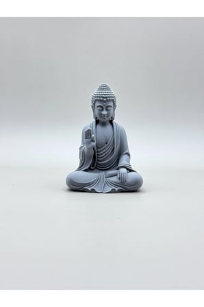Oturan Buda Heykeli – 15 CM Meditasyon Heykeli, Figür Meditasyon Biblo Masa Üstü biblo, Hediyelik