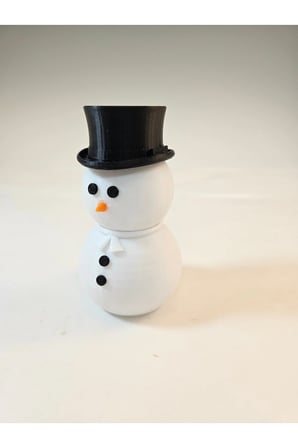 Kardan Adam Kürdanlık , Yılbaşı Kürdan Çubuk Kutusu, Hediyelik Kurdanlık Saklama Kabı, Christmas