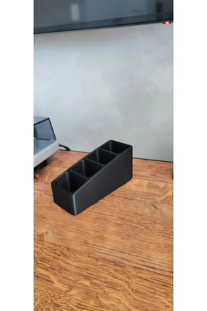 4 Gözlü Kumanda Organizer Standı Uzaktan Kumanda Düzenleyici TV Kumandalık Remote Control Holder