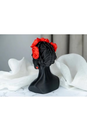 Frida Kahlo Heykeli Frida Kahlo Biblo, Frida Kahlo Sculpture Dekoratif Biblo