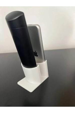 2 Gözlü Kumandalık Televizyon Uydu Alıcısı Klima Kumandası Tutucu Kumanda Düzenleyici Stand