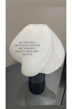 Creamaura Abajur, Ice Cream Modern Abajur, Başucu/masa Lambası, Dekoratif Lambader, Pinterest