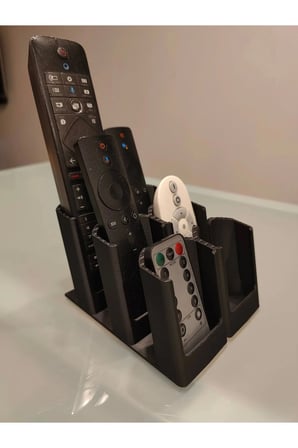 6 Gözlü Şık Kumandalık Televizyon Uydu Alıcısı Klima Kumandası Tutucu Kumanda Düzenleyici Organizer