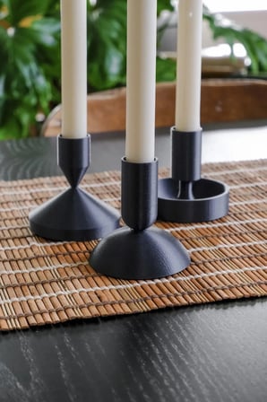 3'lü Şamdan Set Dekoratif Mumluk Set Şamdanlık Pinterest