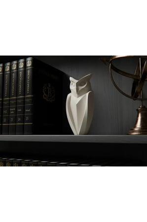 17 Cm Asil Baykuş Figür Dekor Biblo