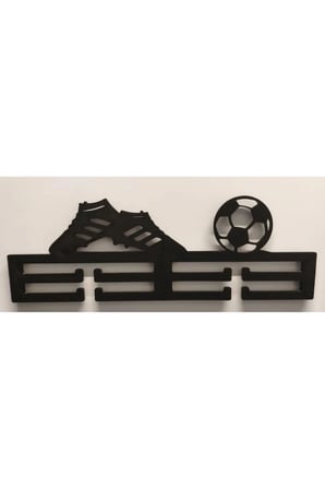 FUTBOL Madalya Askılığı, FUTBOLCU Madalya Askısı, Duvara Monte Malaya Tutucu, Ödül Duvar Askılığı