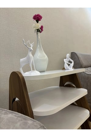 19 CM DEKORATİF GEYİK BİBLO, Geyik Figürlü Modern Dekoratif Biblo, Pinterest Obje, Christmas