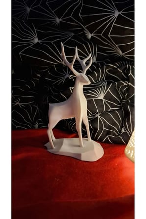 19 CM DEKORATİF GEYİK BİBLO, Geyik Figürlü Modern Dekoratif Biblo, Pinterest Obje, Christmas