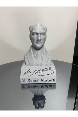 Özel Üretim ATATÜRK Büstü, MUSTAFA KEMAL ATATÜRK Biblo, Atatürk Heykel 18 CM