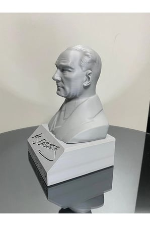 Özel Üretim ATATÜRK Büstü, MUSTAFA KEMAL ATATÜRK Biblo, Atatürk Heykel 18 CM