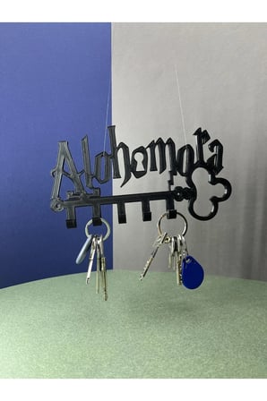 Alohomora Anahtarlık Tutucu / Harry Potter Anahtarlık Tutucu / Harry Potter / Anahtarlık Tutucu