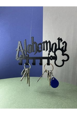 Alohomora Anahtarlık Tutucu / Harry Potter Anahtarlık Tutucu / Harry Potter / Anahtarlık Tutucu